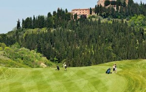 Golfen in der Toskana