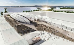 The German Expo Pavilion